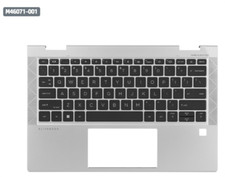 M46071-001 Palmrest upper cover keyboard New For HP ELITEBOOK X360 830 735 G7 G8 picture