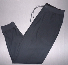 Lululemon Dark Gray Elastic Waist Draw String Tapered Jogger Pants Men's Large picture