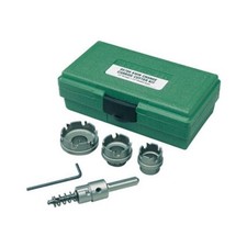 Greenlee 655 Quick Change Stainless Steel Hole Cutter Kit (7/8