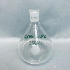 Chemglass Heavy Wall Apollo Flask 250 mL 14/20 Outer Joint - Total of 3 Flasks picture