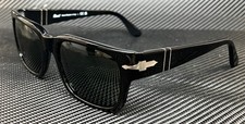 PERSOL PO3315S 95 31 Black Green Unisex 58 mm Sunglasses picture