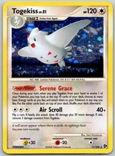 Togekiss 11/106 Holo Rare Great Encounters Pokemon Near Mint picture