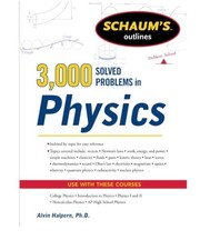 Schaum's 3,000 Solved Problems in Physics (Schaum's Outlines) 1st Edition *NEW* picture