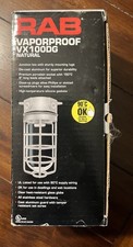 RAB VX100DG-3/4 Vaporproof Die Cast Aluminum Light Fixture Guard 150W New picture
