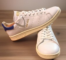 adidas Stan Smith Lux ‘White Collegiate Purple’ Men’s Leather Sneakers Size 11 picture