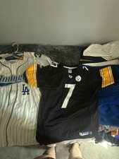Reebok Pittsburgh Steelers Ben Roethlisberger Jersey Size XL (18-20) picture