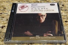 MOZART- PIANO CONCERTOS 20,23,24,26 & 27 CLIFFORD CURZON CD NEW SEALED picture