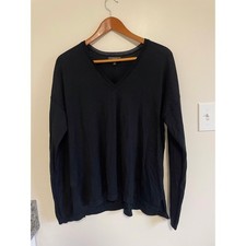 Lane Bryant Merino Wool Elevated Basic V-Neck Quiet Luxury 18/20 picture