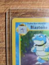 Pokémon TCG Base Set Blastoise Holo Card 2/102 Raw LP Condition Rare picture