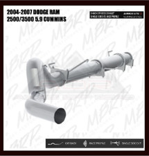 MBRP 5'' Cat-Back Exhaust Single Exit For 04-07 Dodge Ram 2500/3500 5.9L Cummins picture