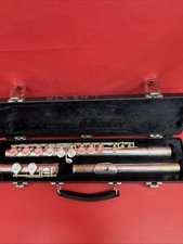 Gemeinhardt 2SP Silver Plated Concert Flute w/ Hard Case USA Untested 158653 picture