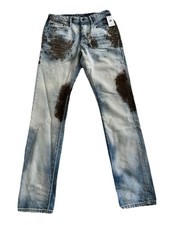 $268 PRPS Jeans Bruised Never Broken Indigo Le SABRE Pants Slim Tapered Men 30 picture