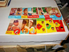 1963 Topps 14 Card Value Lot 3hofs,2stars,2yanks,7highs Drysdale,Bunning,Aaron++ picture