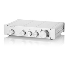 HiFi 3-Way Class A Stereo Audio Preamp 2.0 Channel Digital Preamp w/Tone Control picture