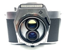 EasyBuy Agfa Flexilette Rangefinder Camera Color Apotar 1:2.8/45 Prontor, Silver picture