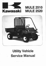 1993-2000 Kawasaki Mule 2510 2520 KAF620 A B Service Shop Repair Manual picture