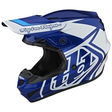 [OPEN BOX] Troy Lee Designs TROY LEE|GP HELMET; OVERLOAD BLUE / WHITE picture