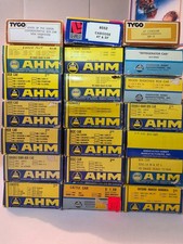 AHM LOT of 21 Assorted HO Cars - All In Very Good Condition - In Original Boxes picture