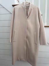 NWT J. McLaughlin Lux Angelina Jacket Coat Pink Sand Size L Cashmere Wool $798 picture