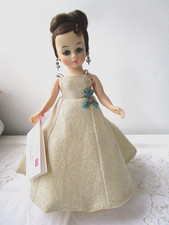Vintage 1961 Madame Alexander Margot Cissette Doll Rare Variation Silver Lame' picture