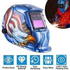 Solar Welder Helmet True Color Auto-Darkening Welding Helmet Arc Tig Mig Weld picture