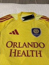 Adidas Orlando City Large RARE SLIM FIT 2025 Goalkeeper Jersey NWT $130 picture