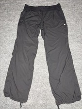Lululemon Dance Studio Mid Rise Pant Full Length Size 12 Black Swift Relaxed picture