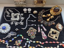 Vintage To Now Necklace, Bracelet, Brooch, Earring Ring Lot picture