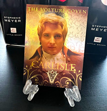 Twilight New Moon Carlisle Cullen Volturi Coven VO-2 Foil Chase Trading Card picture