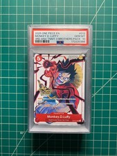 2025 ONE PIECE 3RD ANNIVERSARY TOURNAMENT 3 BROTHERS PACK MONKEY D. LUFFY PSA 10 picture