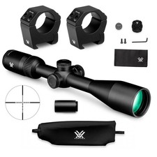 VORTEX Crossfire HD 4-12x44 Illuminated Dead-Hold 2A BDC MOA Riflescope & Rings picture