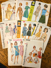 McCall’s Simplicity Butterick Vintage Original Women’s Dress Sewing Pattern Lot picture