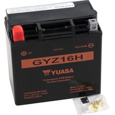 Yuasa GYZ16H Maintenance Free Battery 12V 13lbs US picture