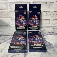 2026 Upper Deck Transformers Movie Sealed Trading Cards Lot of 4 Packs picture