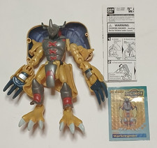 Digimon Digivolving WarGreymon/Agumon w/ card & instructions picture