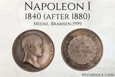 France - Napoleon I, 1840 (after 1880), Medal, Silver picture