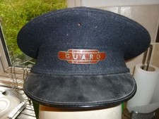 VINTAGE BRITISH RAILWAY GUARD HAT picture
