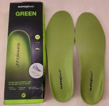 Superfeet Green Insoles Orthotic Arch Support Size F Men's 11-13 Womens 12.5+ US picture