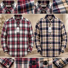 Roundtree & Yorke Portuguese 2 Flannel Shirts Bundle Men 2XB Plaid Big Man NWT picture