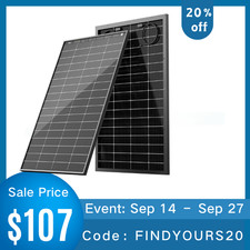 HQST Bifacial 200W Compact N-Type Solar Panel | 25.4% Efficiency, 13% Smaller picture