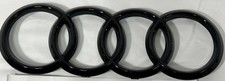 AUDI 4Ring Front Grille 285mm X 99mm For Q2,Q3,Q5,Q7,A6,A7,A8,S4,S5,S6,S7 picture