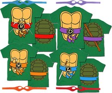 TMNT Teenage Mutant Ninja Turtles Halloween Cosplay Costume T-Shirt Tee picture