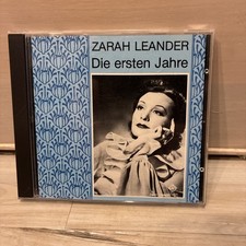 Zarah Leander Die ersten Jahre CD 1990 IMPORT 16 songs from 1931- 1938 German NM picture