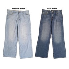 Aeropostale Women's High Rise Vintage Inspired Wide Leg Jean picture