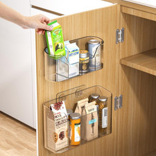 2PCS Cabinet Door Organizer,Self Adhesive Kitchen Cabinet Organizer,Cabinet Door picture