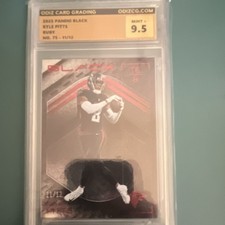 Panini 2023 Black Kyle Pitts Atlanta Falcons Ruby #75 11/12 Graded 9.5 picture