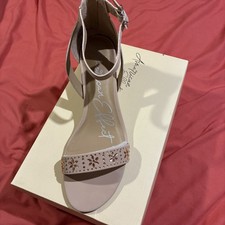 American Effect Womens Blush Casual Ankle Strap Sandals, Size 9M picture
