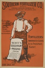 Vintage Southern Fertilizer Co. Poster - Rare Reprint 🤯💯 - 24x36” - 200gsm picture