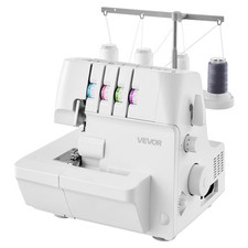 VEVOR Serger Sewing Machine Overlock Machine 1250 SPM 2-3-4 Thread Capability picture
