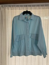 Vintage Koret Full Button Pockets Windbreaker Jacket SIZE L picture